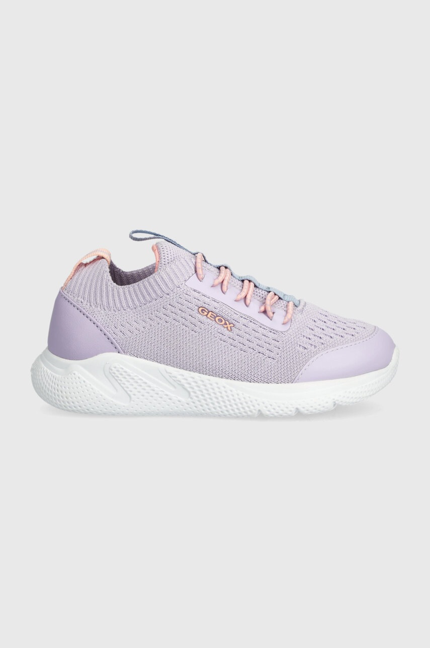 Geox sneakers pentru copii culoarea turcoaz