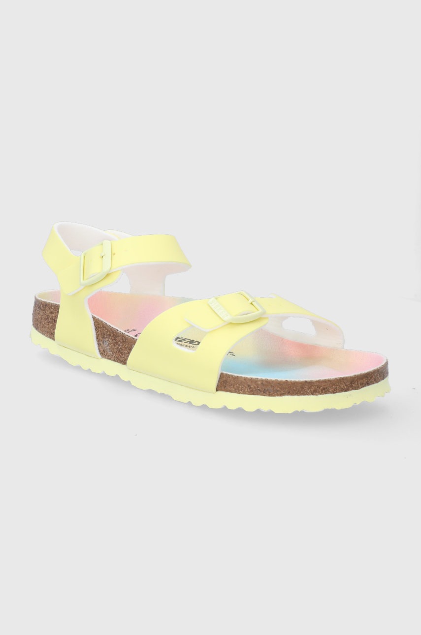 

Дитячі сандалі Birkenstock колір жовтий