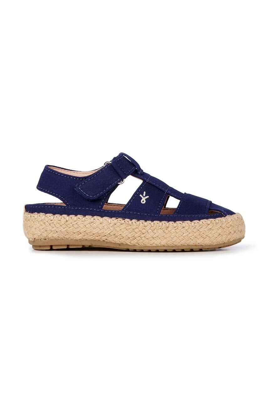 Levně Dětské espadrilky Emu Australia Cove tmavomodrá barva