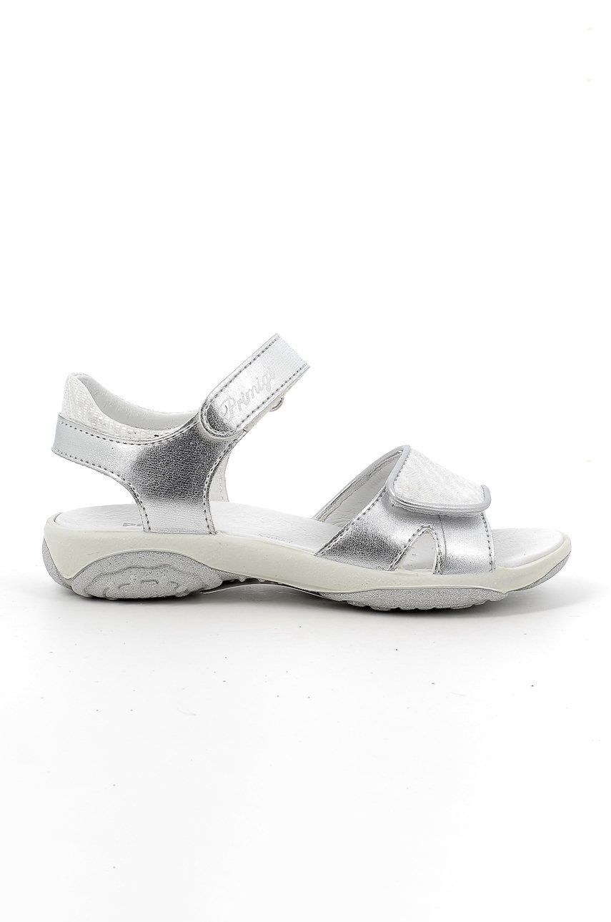 Dětské sandály Primigi bílá barva - bílá -  Svršek: Umělá hmota Vnitřek: Umělá hmota