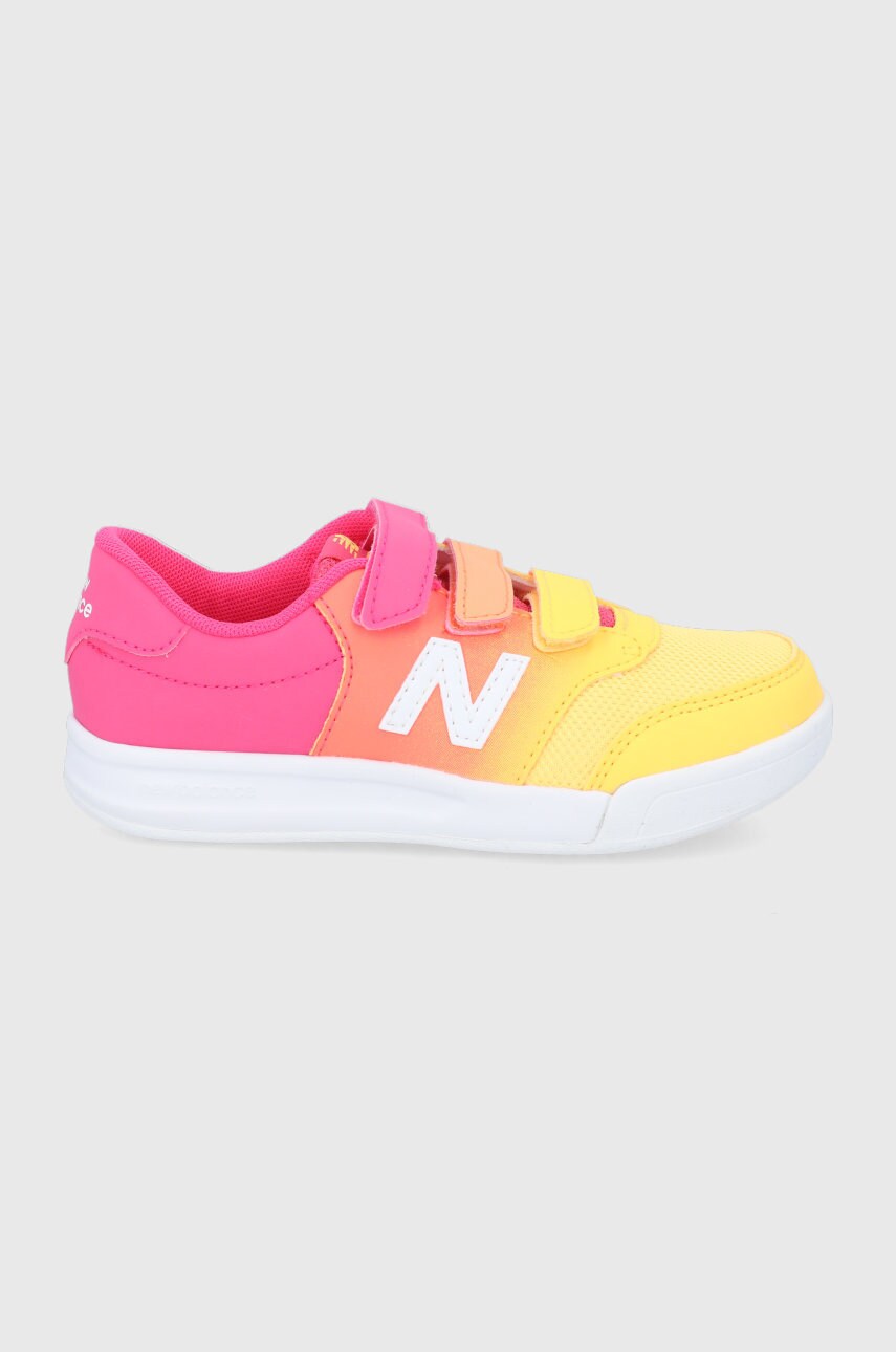New balance pantofi copii culoarea violet
