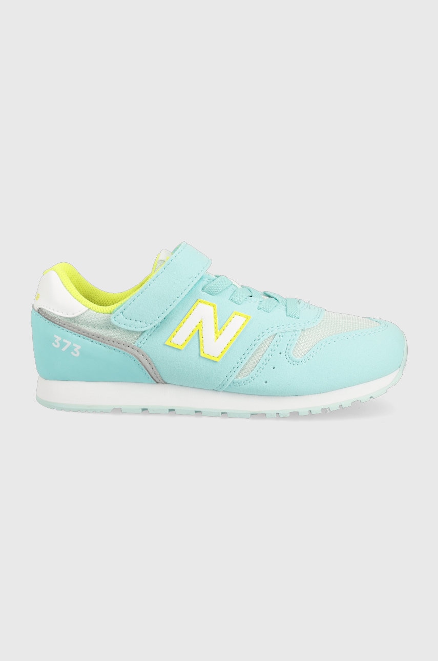 New Balance sneakers pentru copii culoarea turcoaz