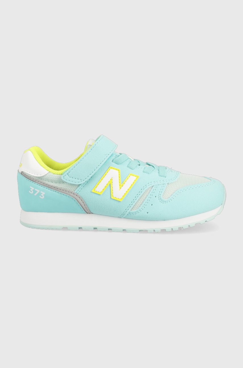 New Balance sneakersy dziecięce kolor turkusowy