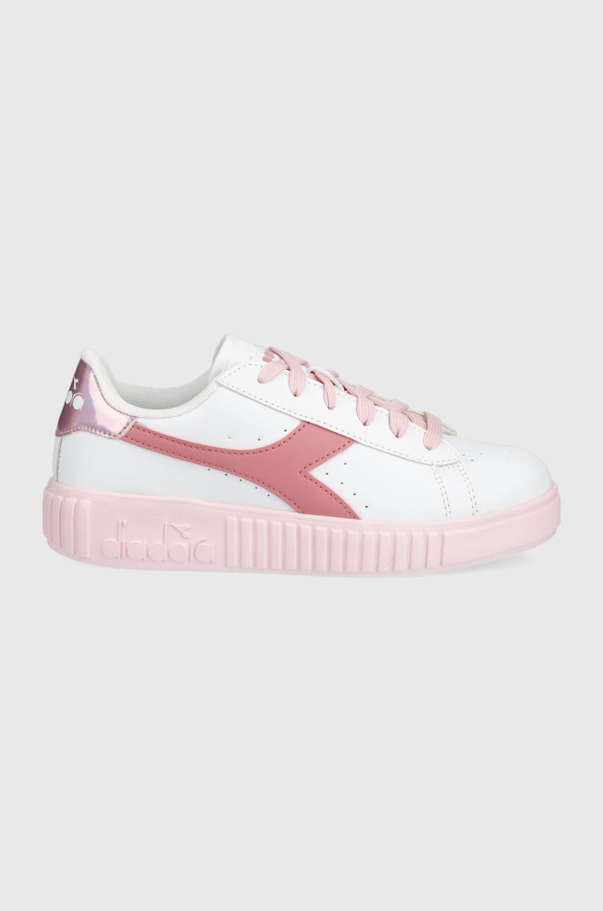 

Детски обувки Diadora в бяло, Розов