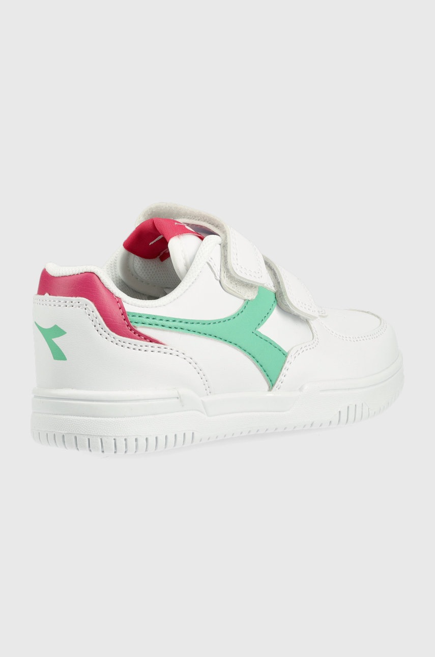 

Детские кроссовки Diadora Raptor Low цвет белый