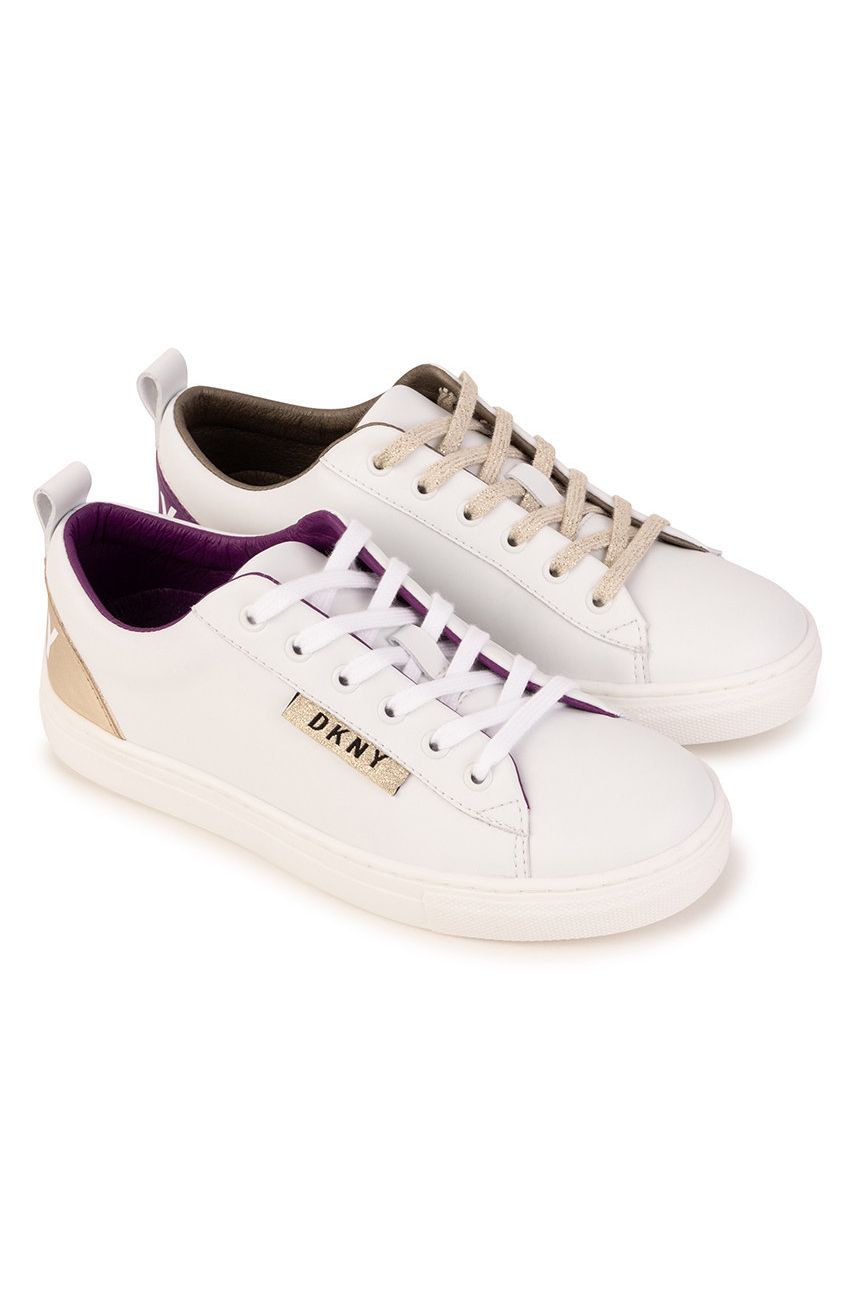 Dkny pantofi copii culoarea alb 2023 ❤️ Pret Super answear imagine noua 2022