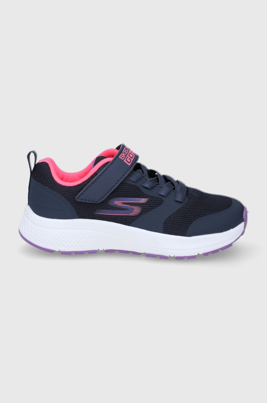 Skechers pantofi copii culoarea albastru marin