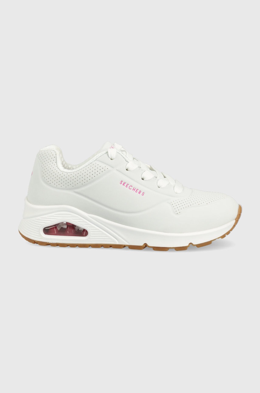 

Детски маратонки Skechers в бяло, Бял