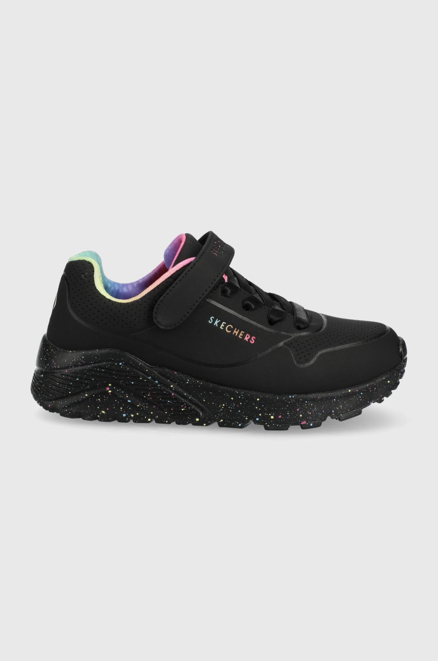 Skechers pantofi copii culoarea negru