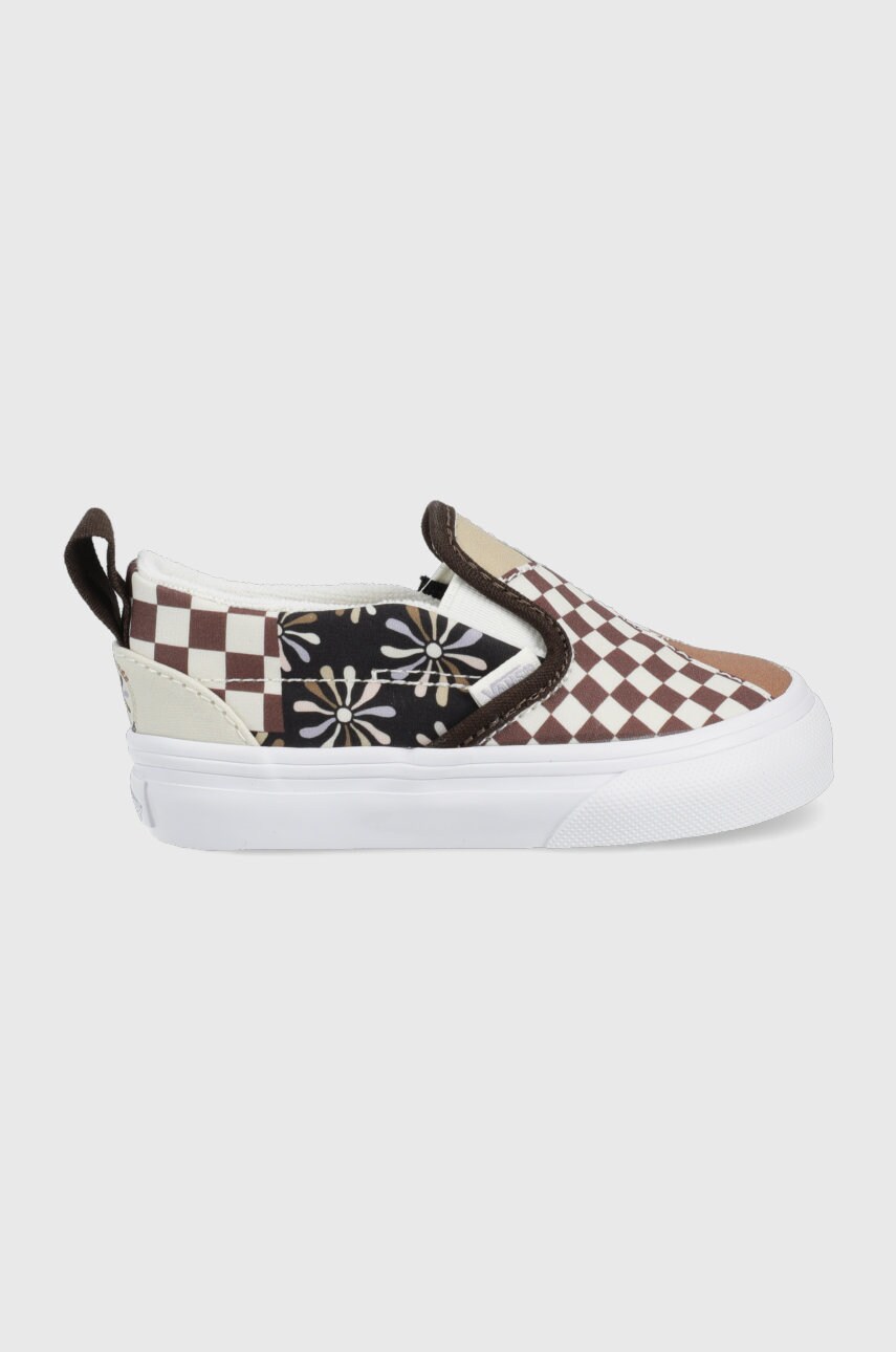 Vans tenisi copii culoarea maro