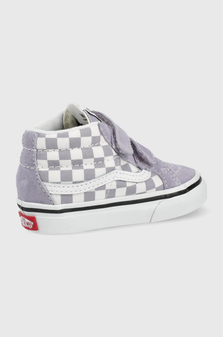 

Детские кеды Vans цвет фиолетовый