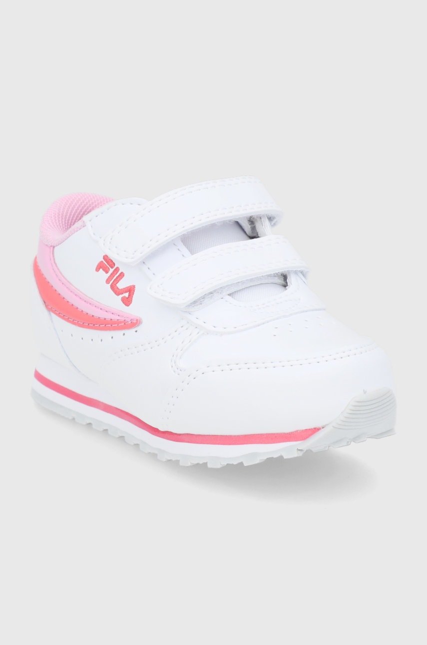 

Детские ботинки Fila цвет белый