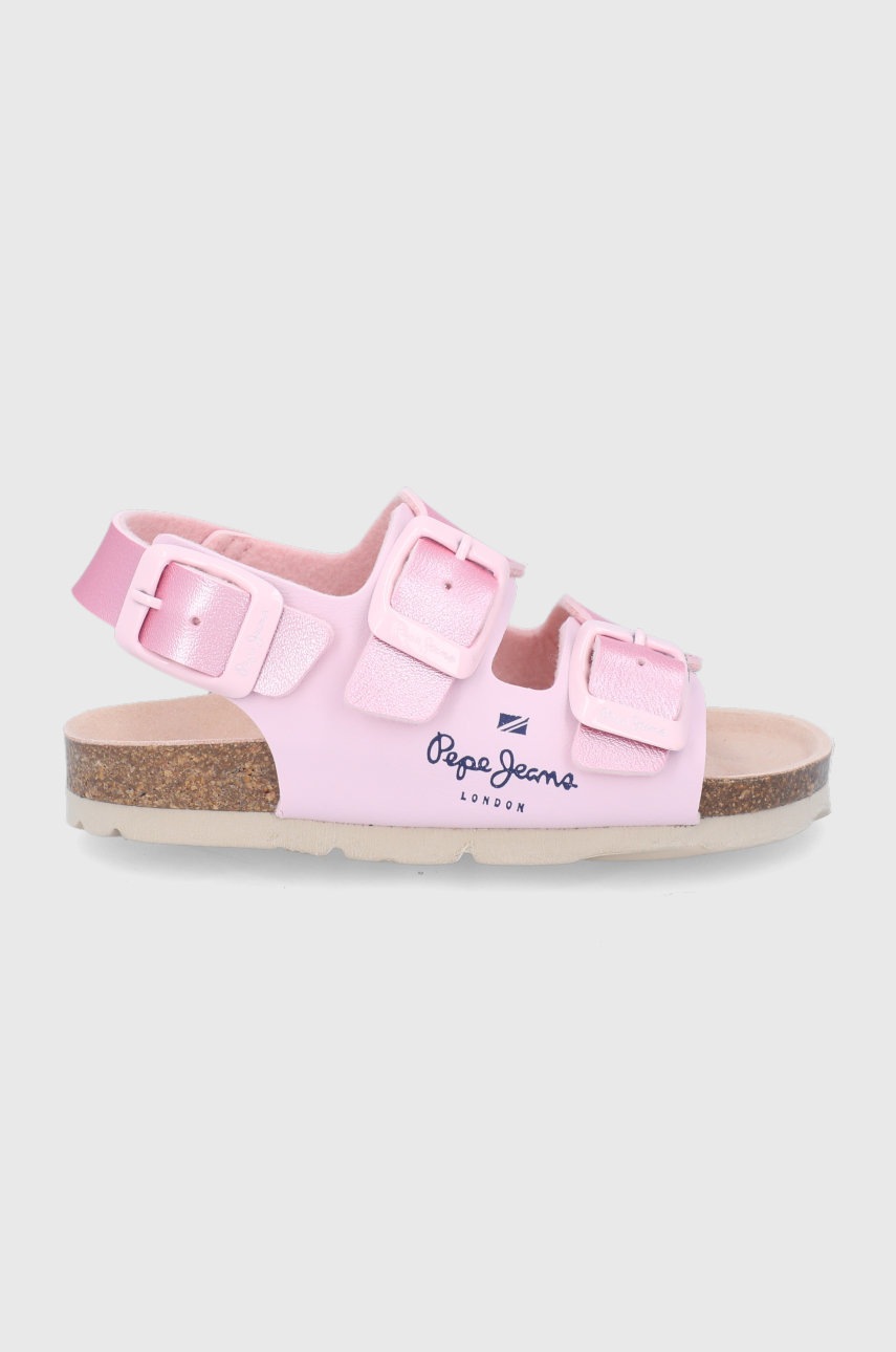 

Детски сандали Pepe Jeans в розово, Розов