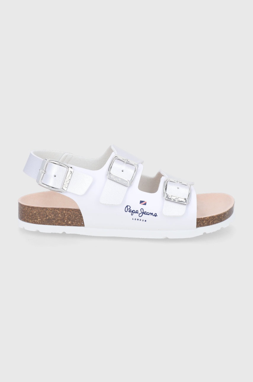 

Детски сандали Pepe Jeans в бяло, Бял