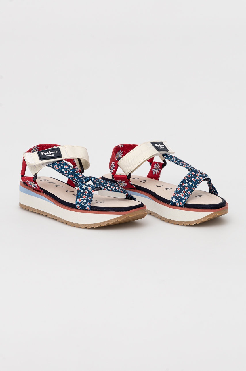 

Дитячі сандалі Pepe Jeans колір синій