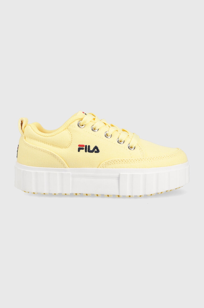 Детские кеды Fila цвет оранжевый Детские кеды Fila цвет оранжевый