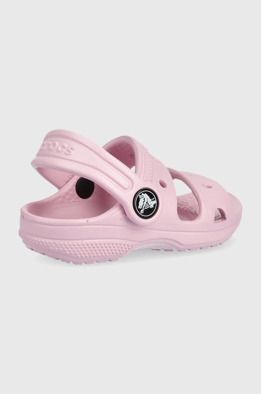 

Детские сандалии Crocs цвет розовый