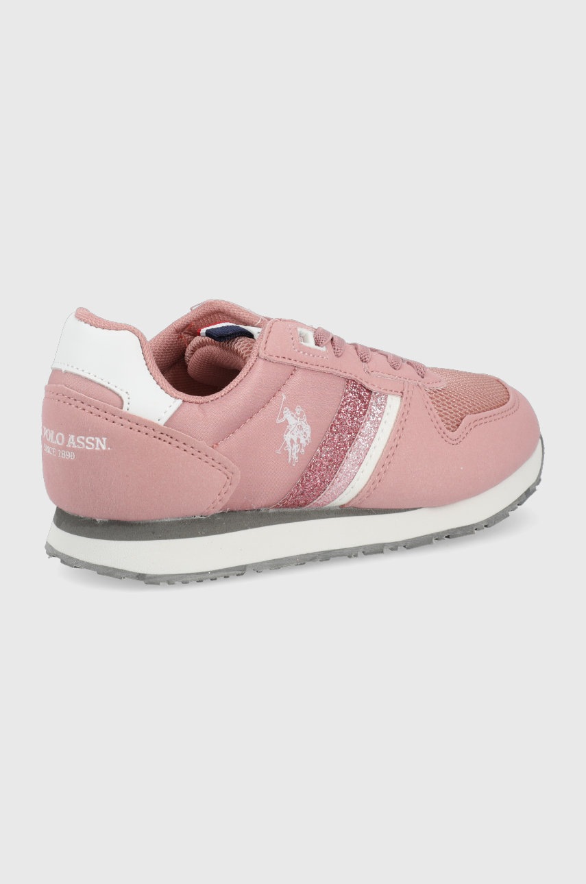 

Дитячі кросівки U.S. Polo Assn. колір рожевий