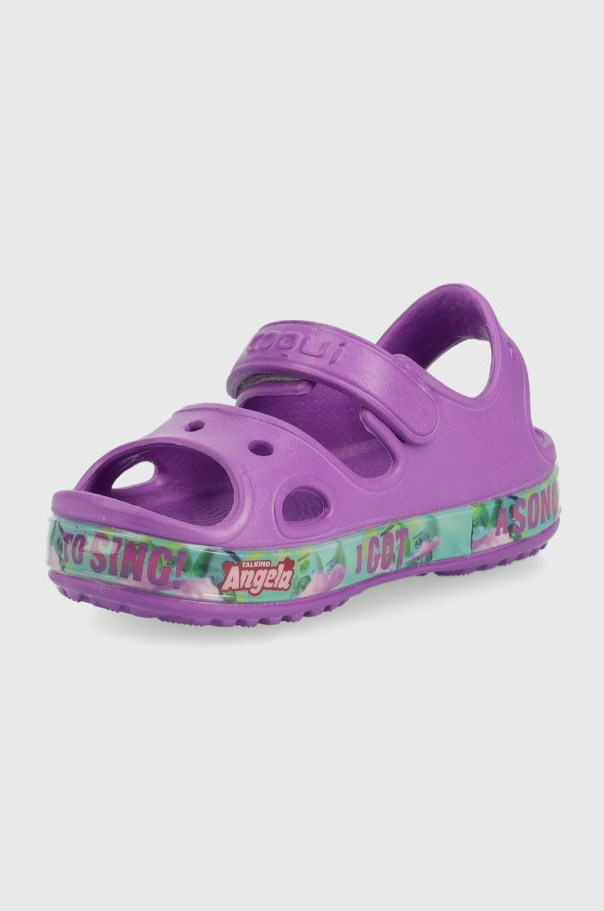 Coqui Sandale Copii Culoarea Violet