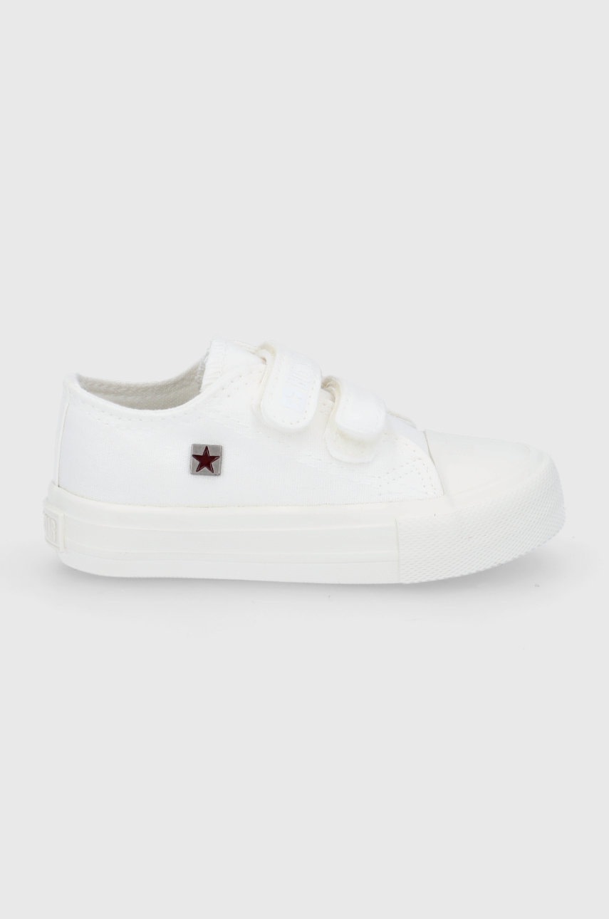 

Детски ниски кецове Big Star в бяло, Бял