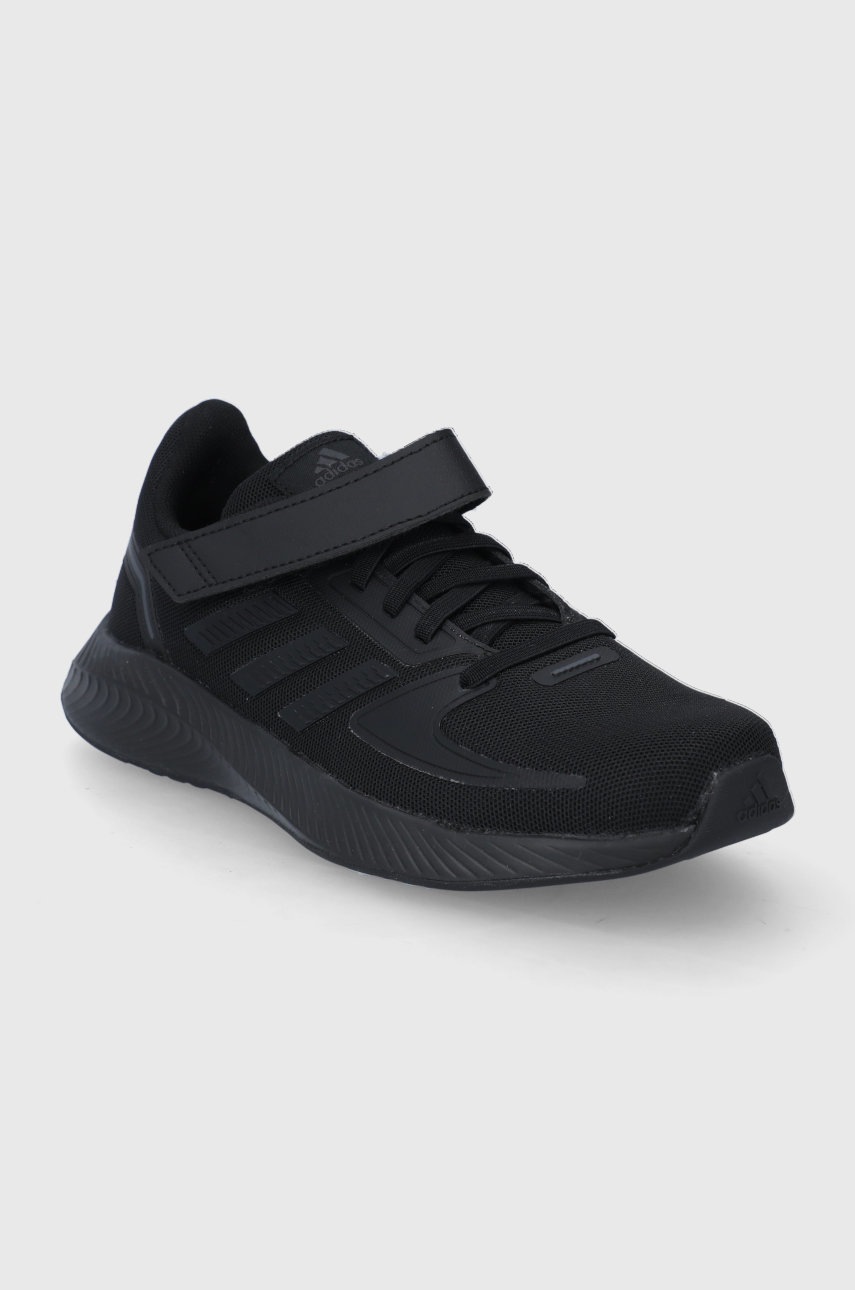

Детские ботинки adidas Runfalcon цвет чёрный
