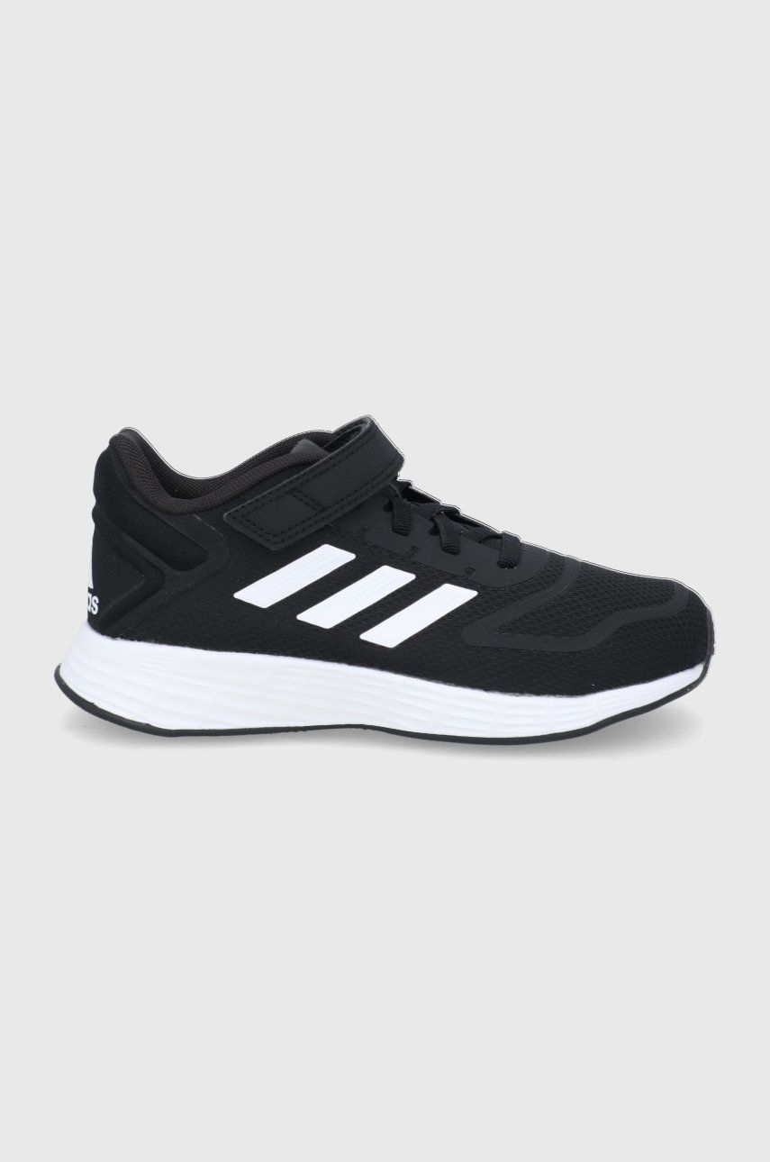 Dětské boty adidas Duramo GZ0649 černá barva - černá -  Svršek: Umělá hmota