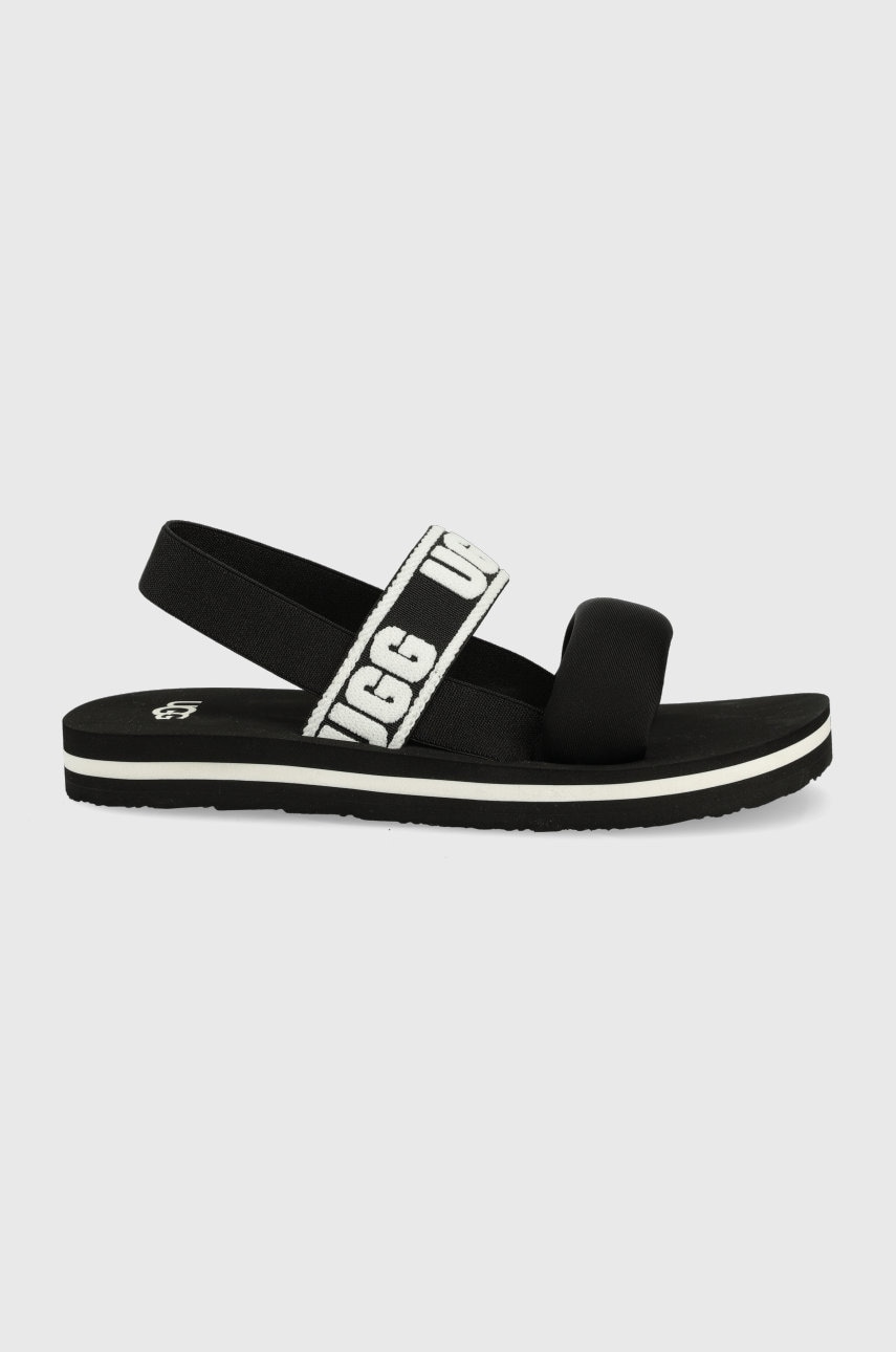 Ugg sandale copii zuma sling culoarea negru