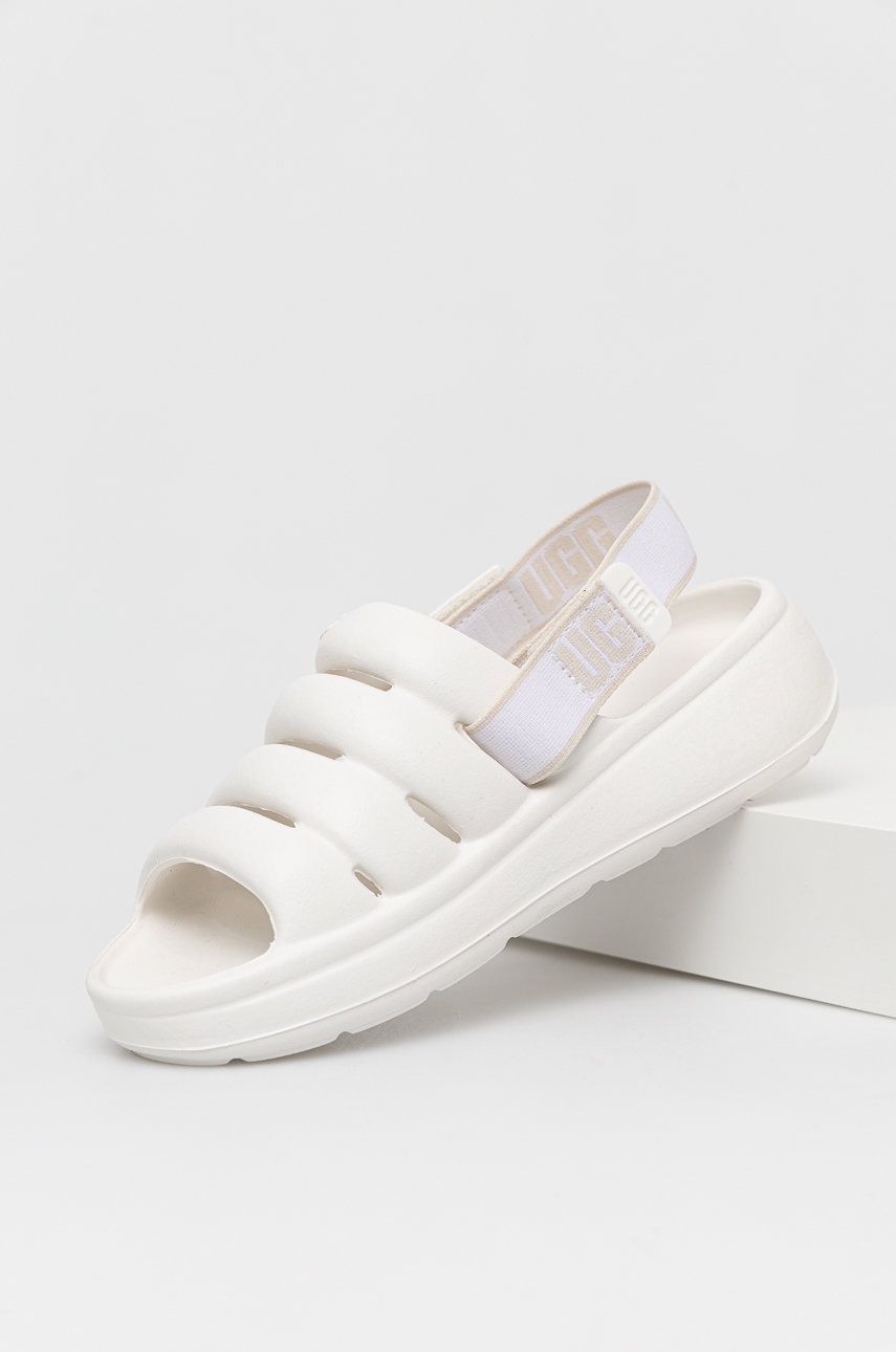 

Дитячі сандалі UGG Sport Yeah колір білий
