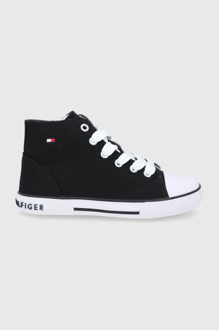

Дитячі кеди Tommy Hilfiger колір чорний