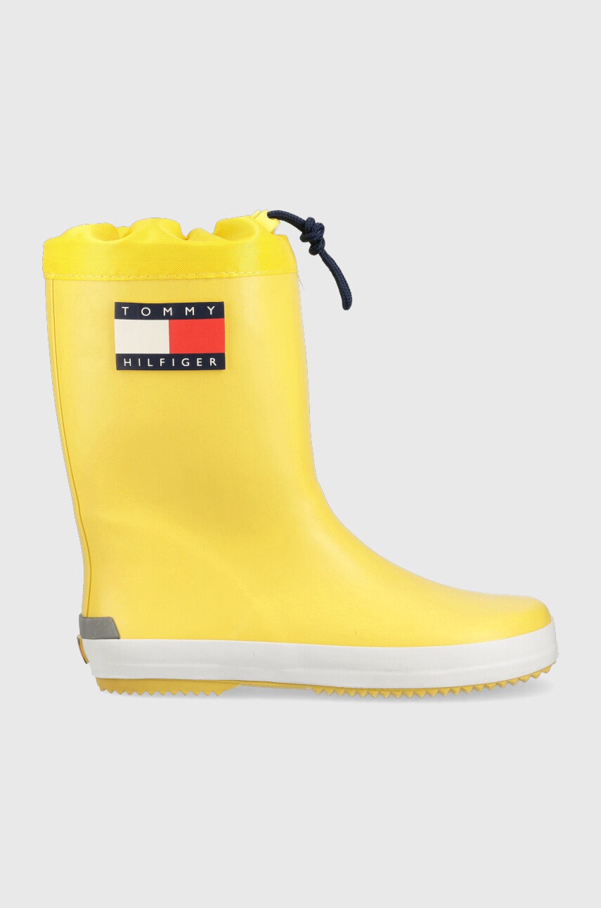 

Дитячі гумові чоботи Tommy Hilfiger колір жовтий