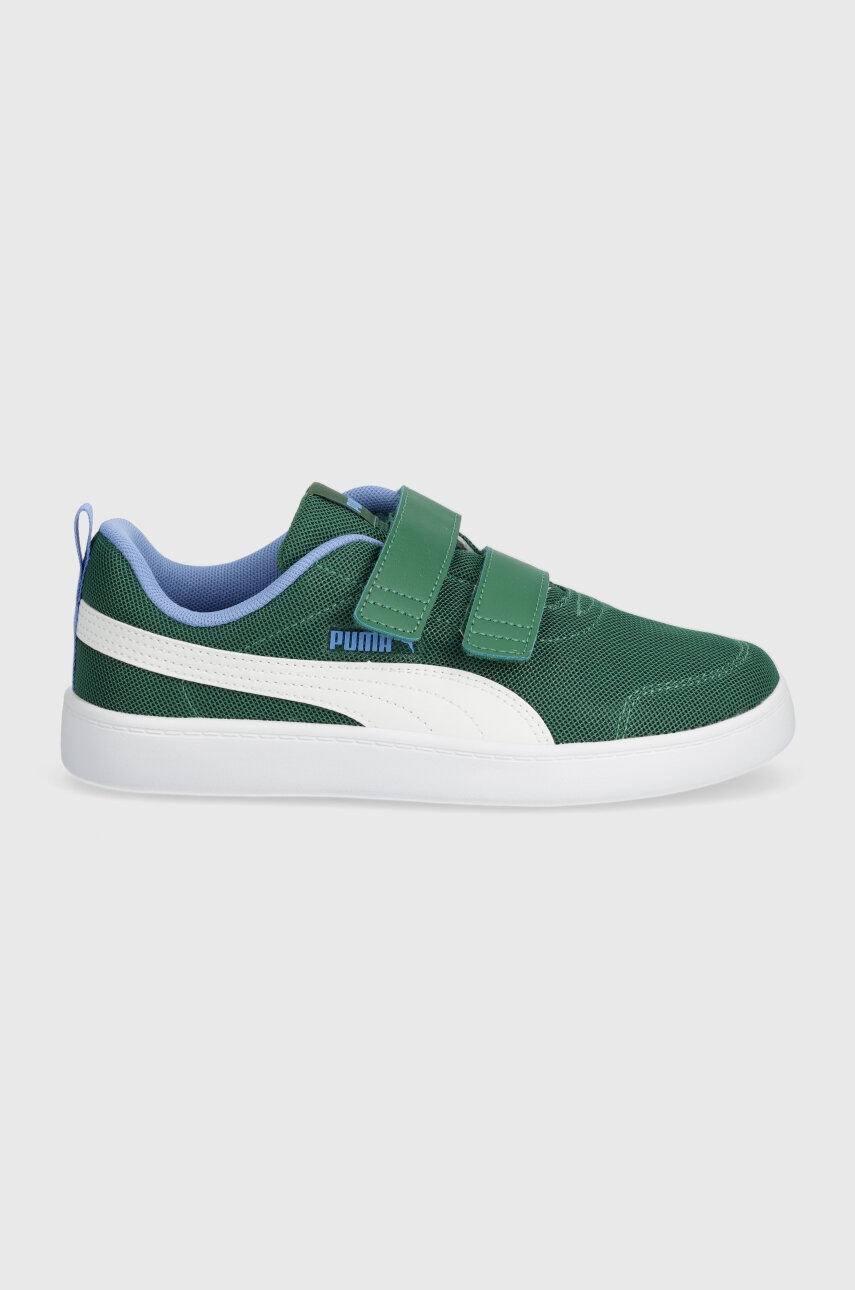 Дитячі кеди Puma колір зелений