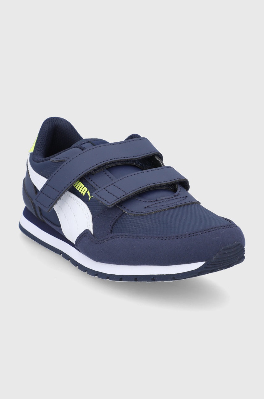 

Дитячі черевики Puma 384902 колір синій