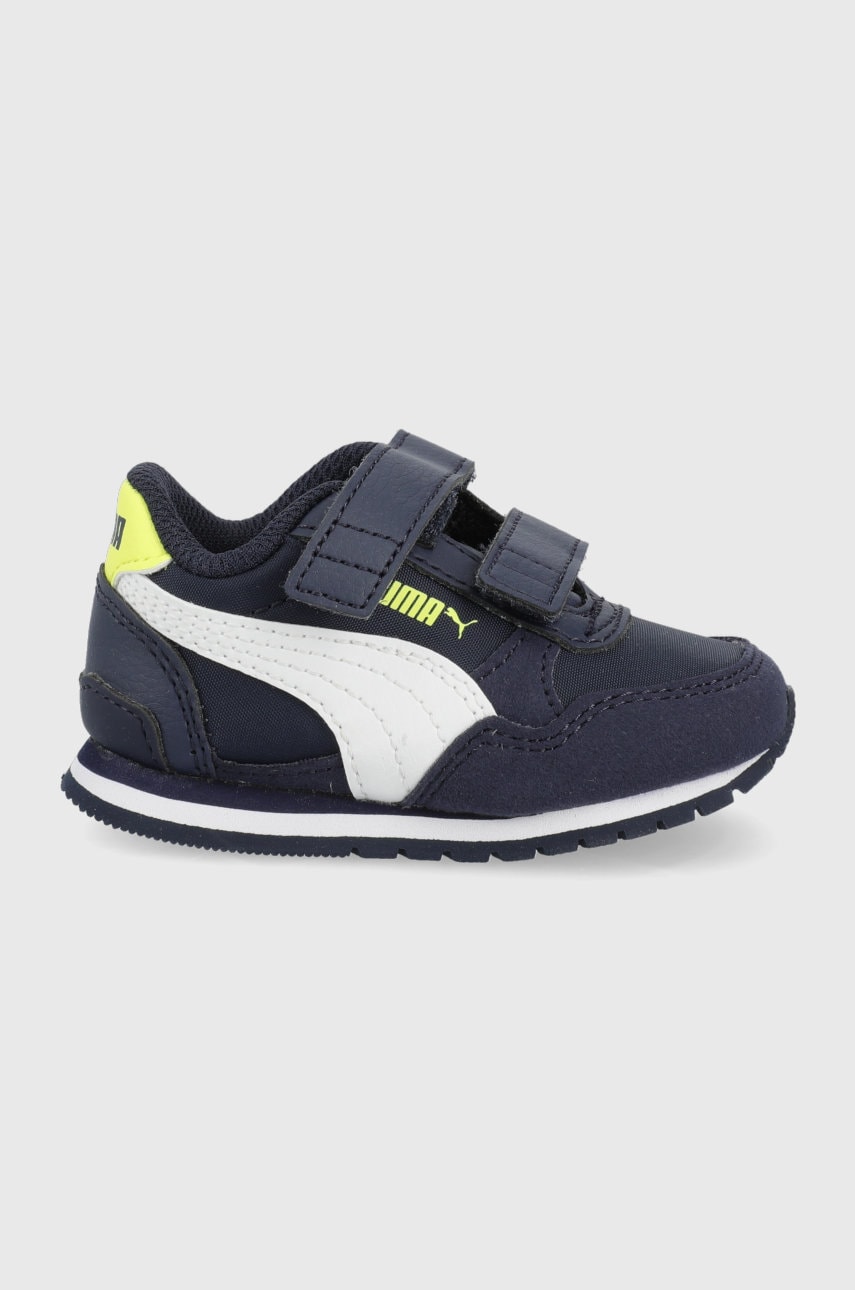 Puma pantofi copii 384903 culoarea albastru marin