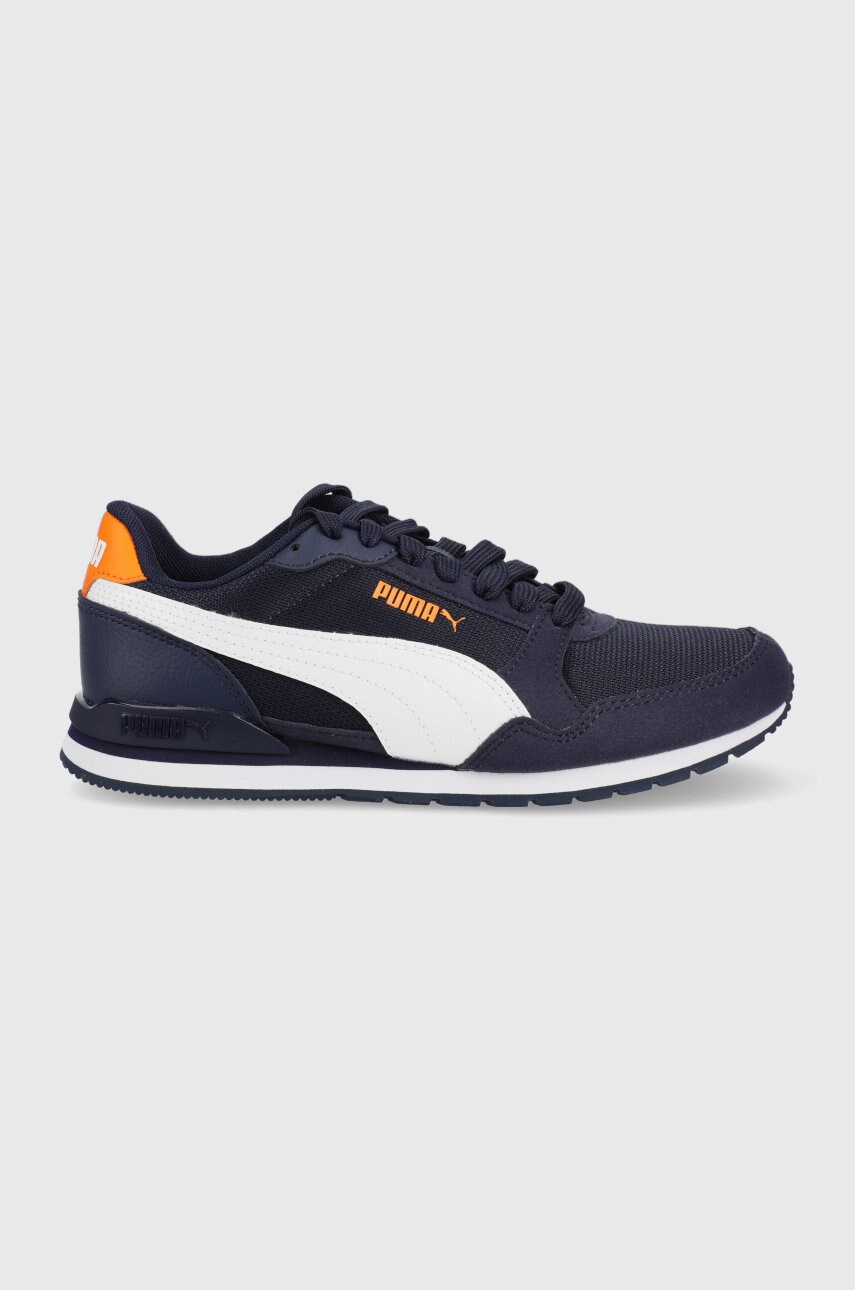 Puma sneakers pentru copii 385510 culoarea albastru marin