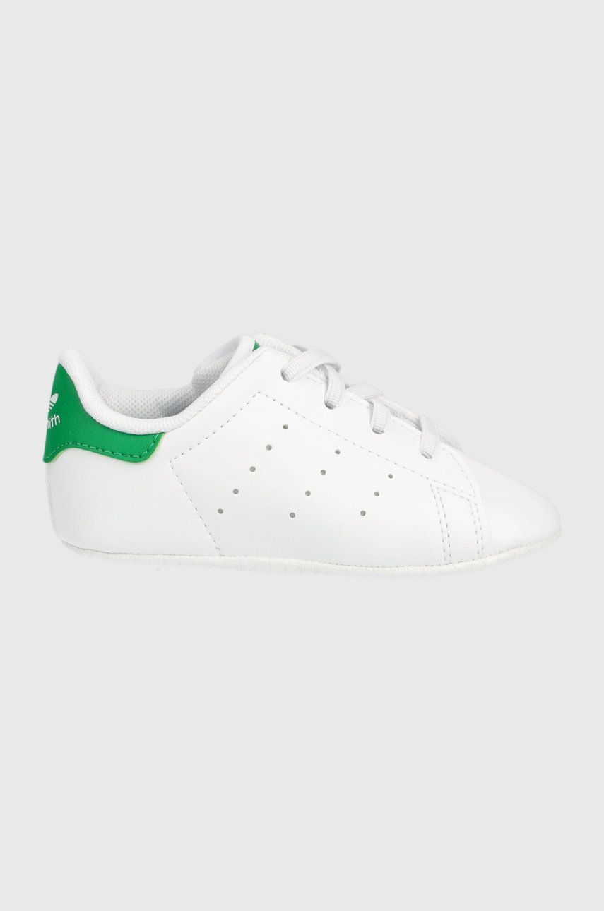 adidas Originals sneakers pentru copii Stan Smith FY7890 culoarea alb