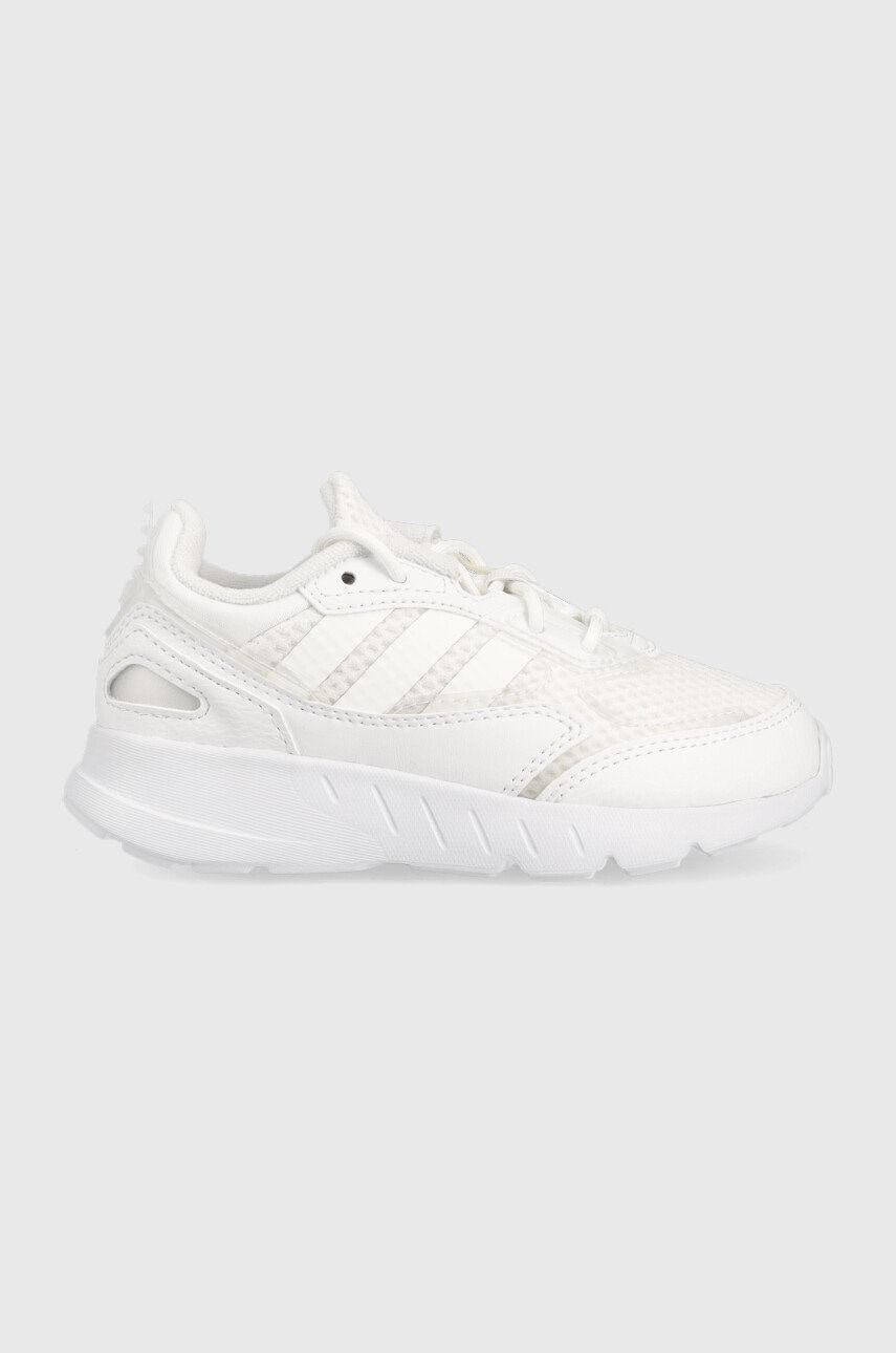Adidas Originals sneakers pentru copii culoarea alb