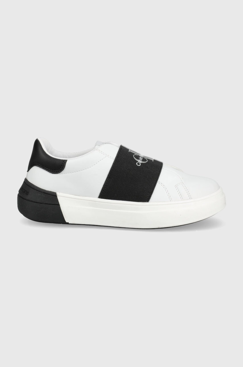 

Детски обувки Calvin Klein Jeans в бяло, Бял