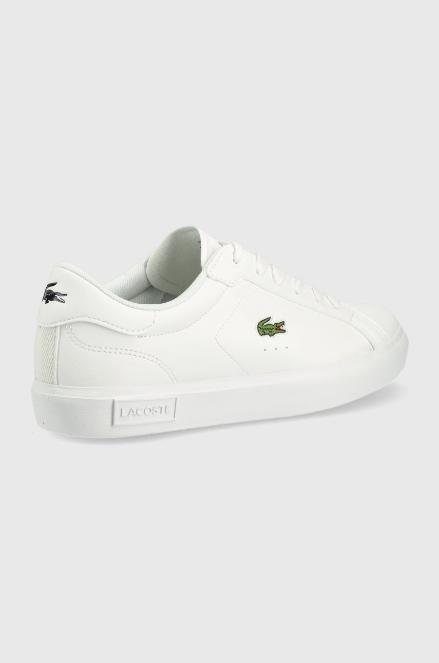 

Детские кроссовки Lacoste цвет белый