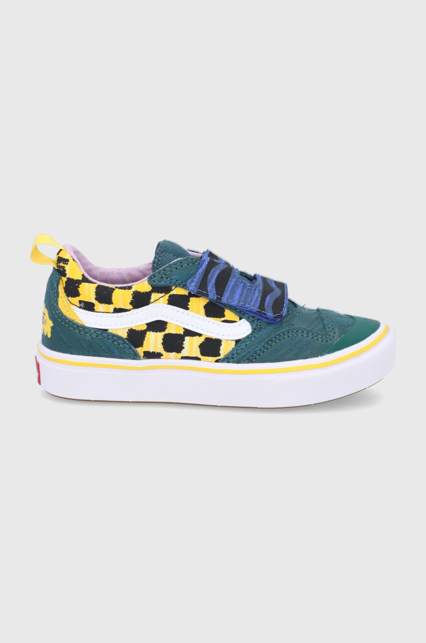 Vans tenisi copii culoarea verde