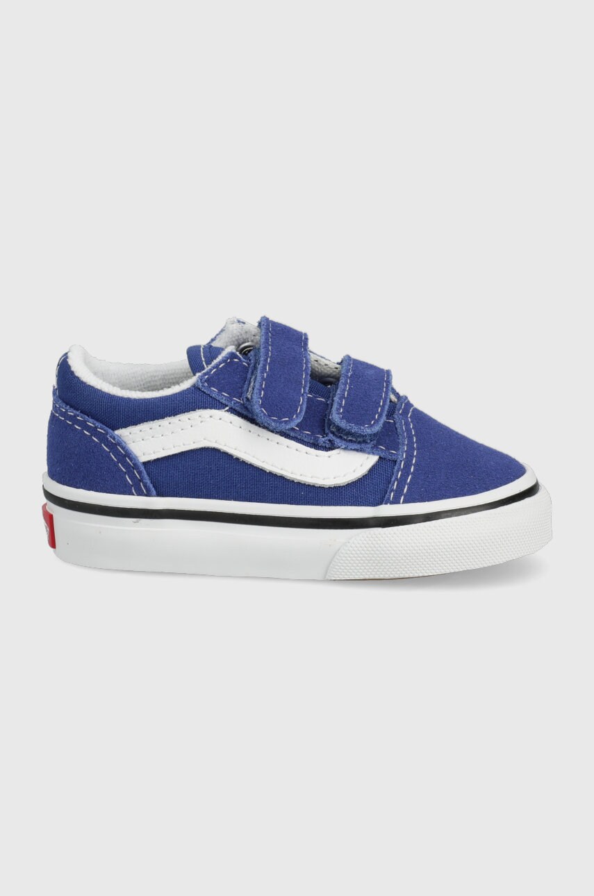 Vans Tenisi Copii Culoarea Albastru Marin