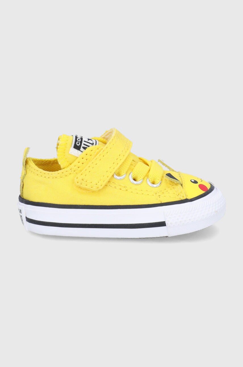 Converse tenisi copii culoarea galben