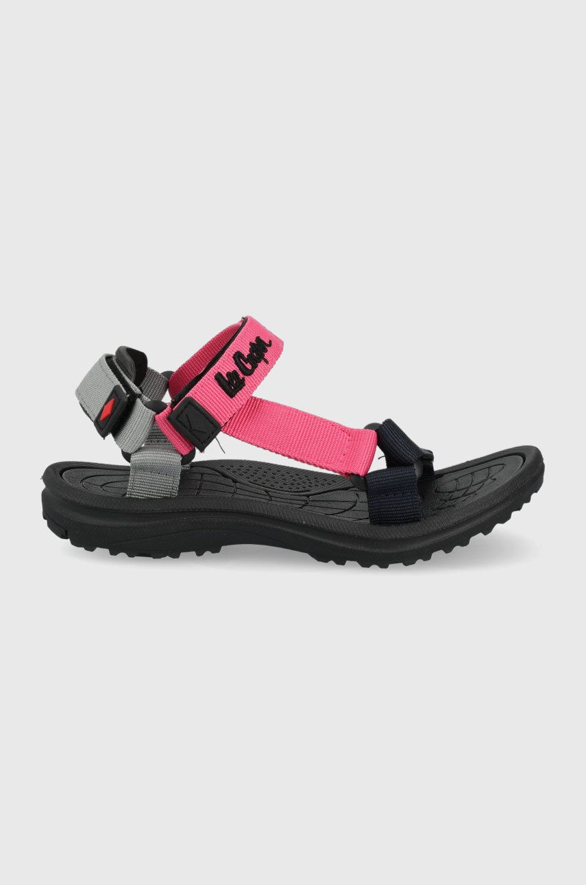Značka Lee Cooper - Detské sandále Lee Cooper ružová farba