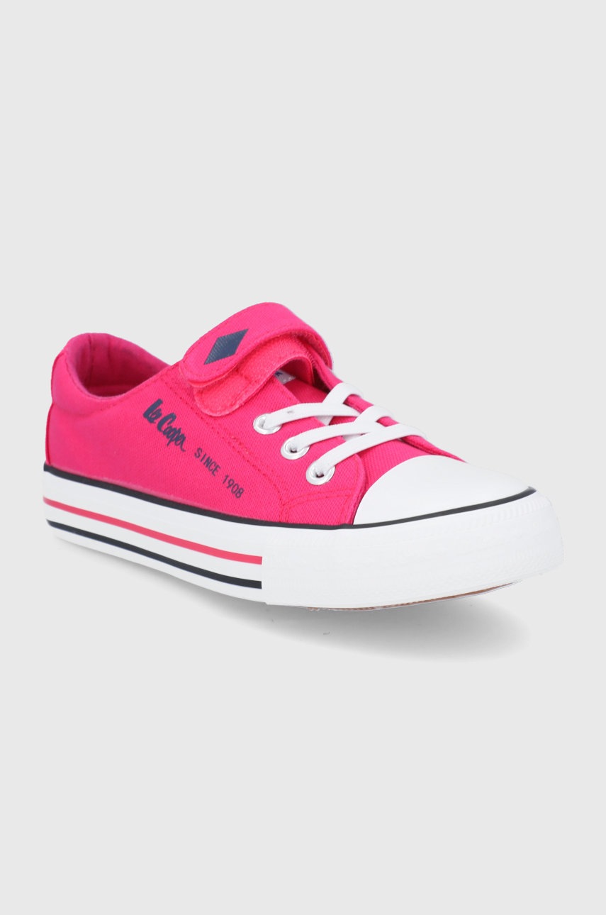 

Дитячі кеди Lee Cooper колір рожевий