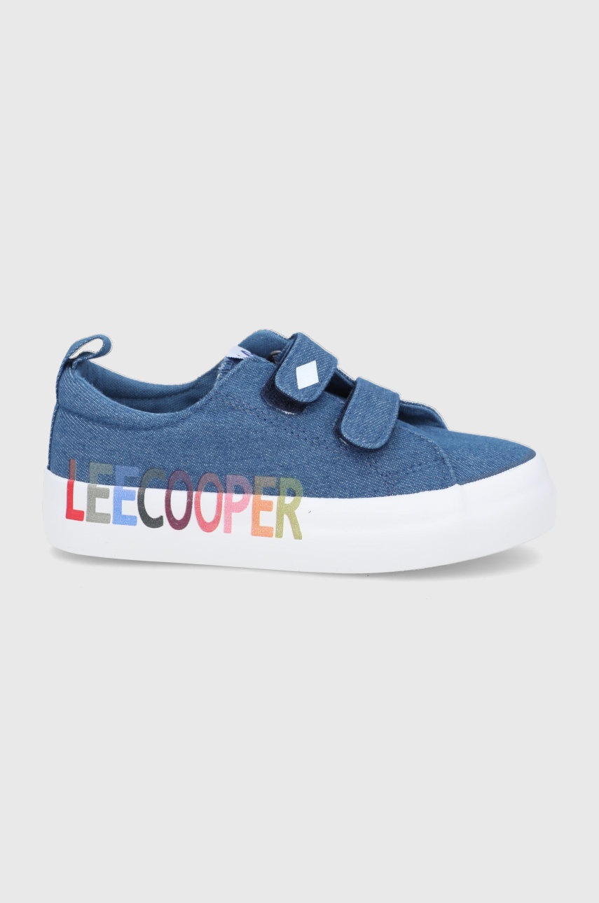 

Детски ниски кецове Lee Cooper, Син