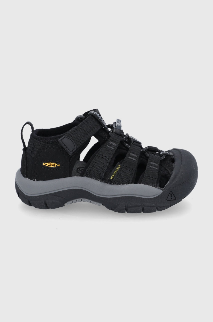 Keen sandale copii culoarea negru