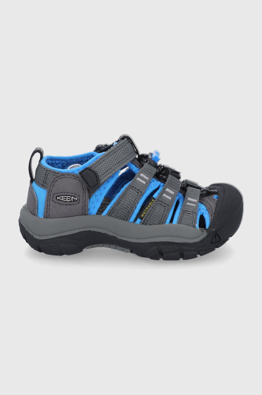 Keen sandale copii culoarea gri