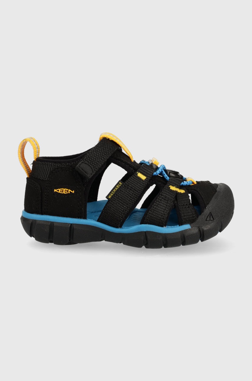

Детски сандали Keen в черно, Черен