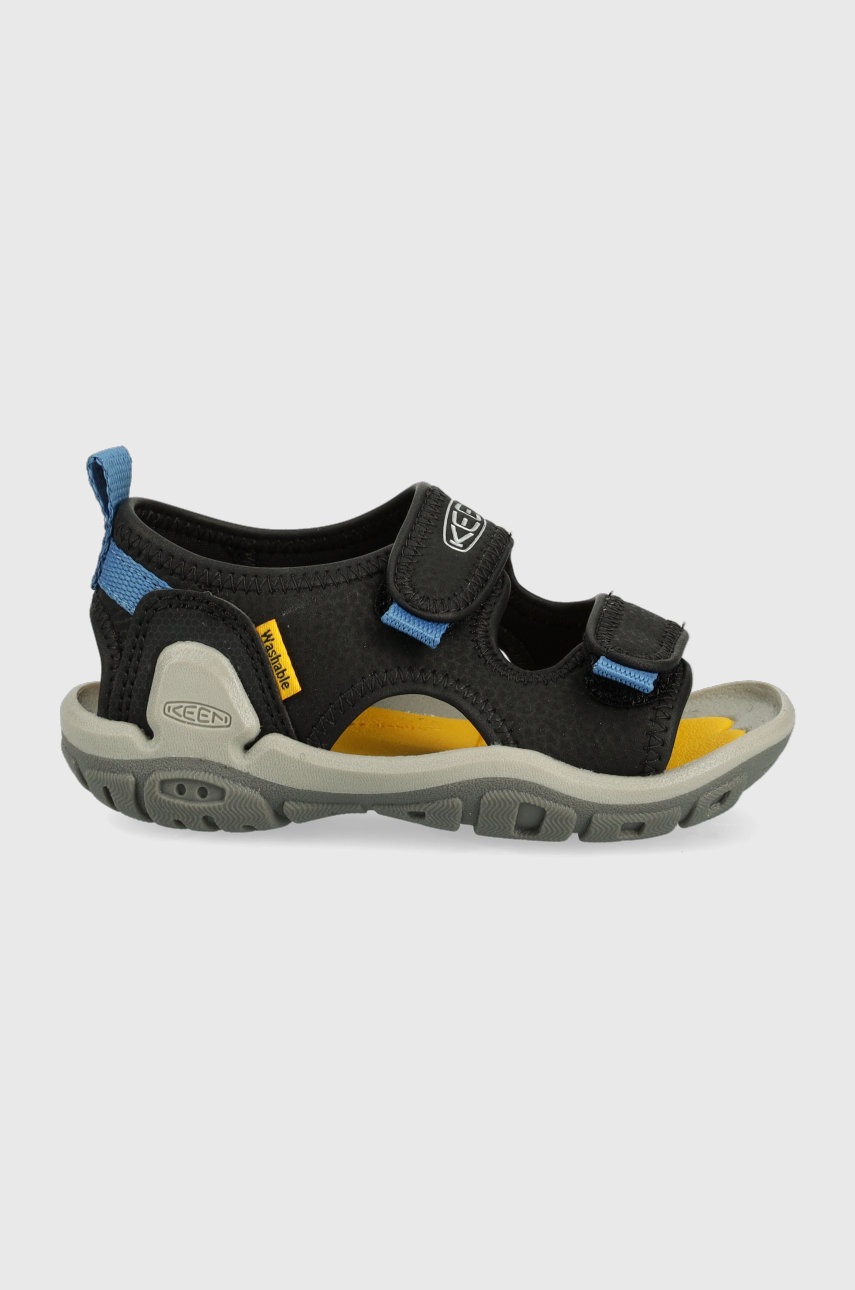 

Детски сандали Keen в черно, Черен