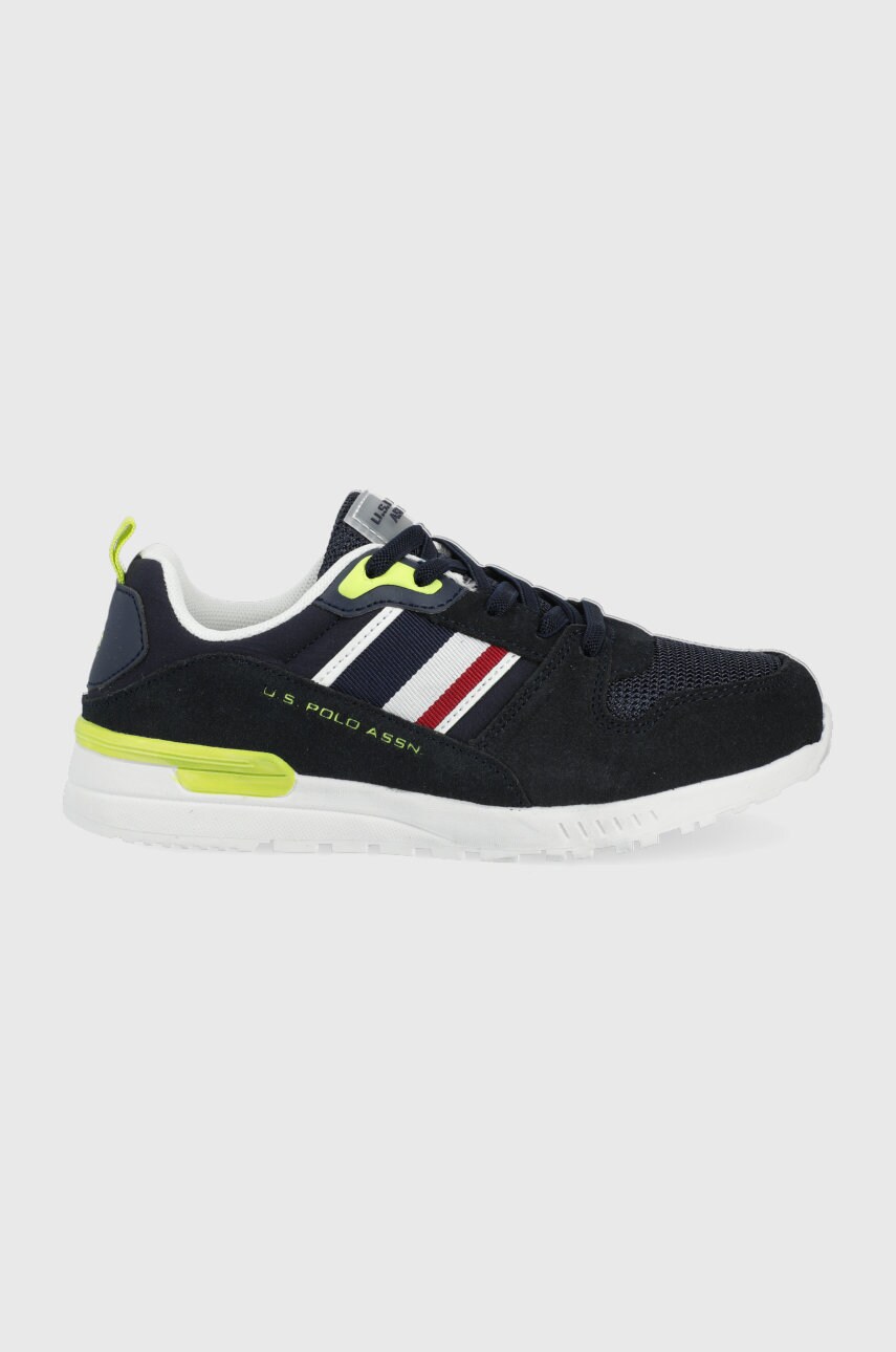 U.S. Polo Assn. sneakers pentru copii culoarea albastru marin