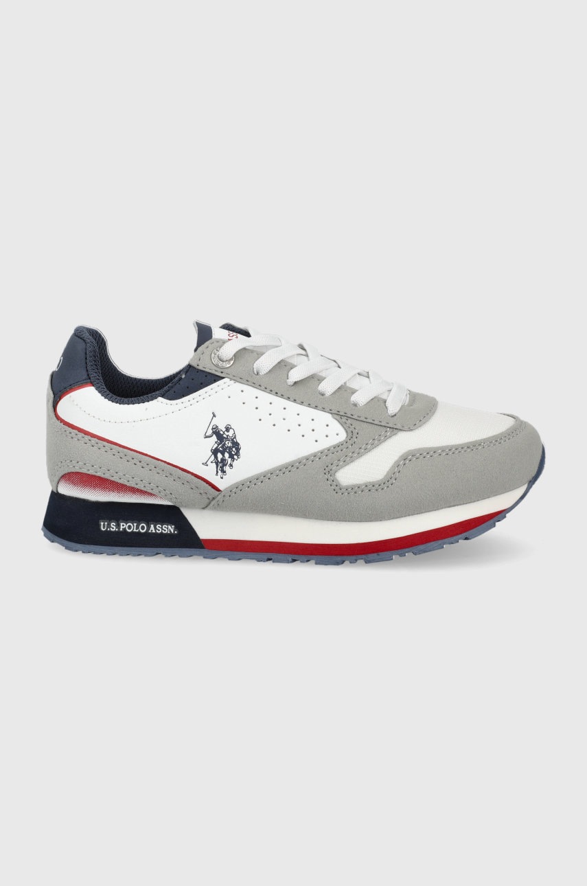 

Детски маратонки U.S. Polo Assn. в сиво, Сив